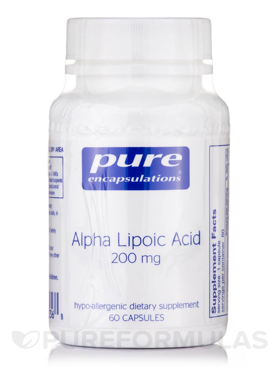 Alpha Lipoic Acid 200mg 60ct