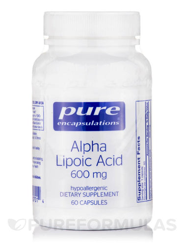 Alpha Lipoic Acid 600mg 60ct