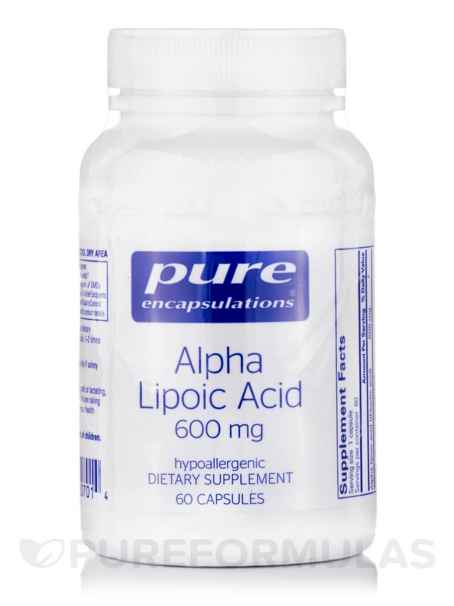 Alpha Lipoic Acid 600mg 60ct