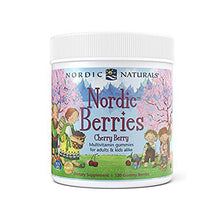 Load image into Gallery viewer, Nordic Berries Gummies 120ct (Cherry Berry)
